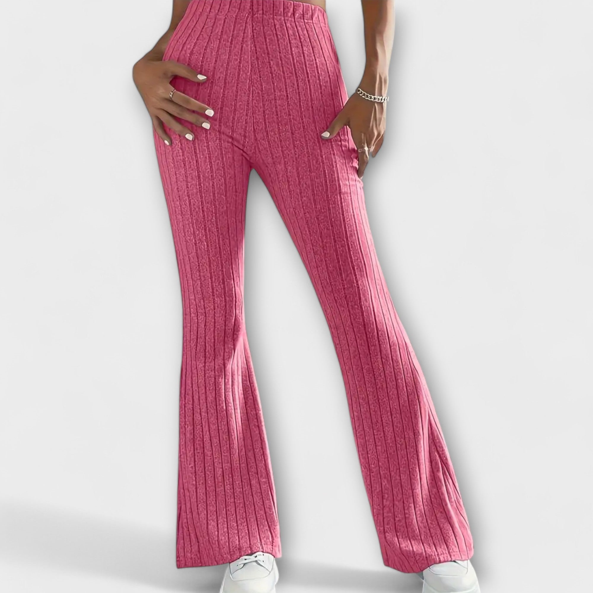 ELYRA™ | Pantalon fluide en lin noir