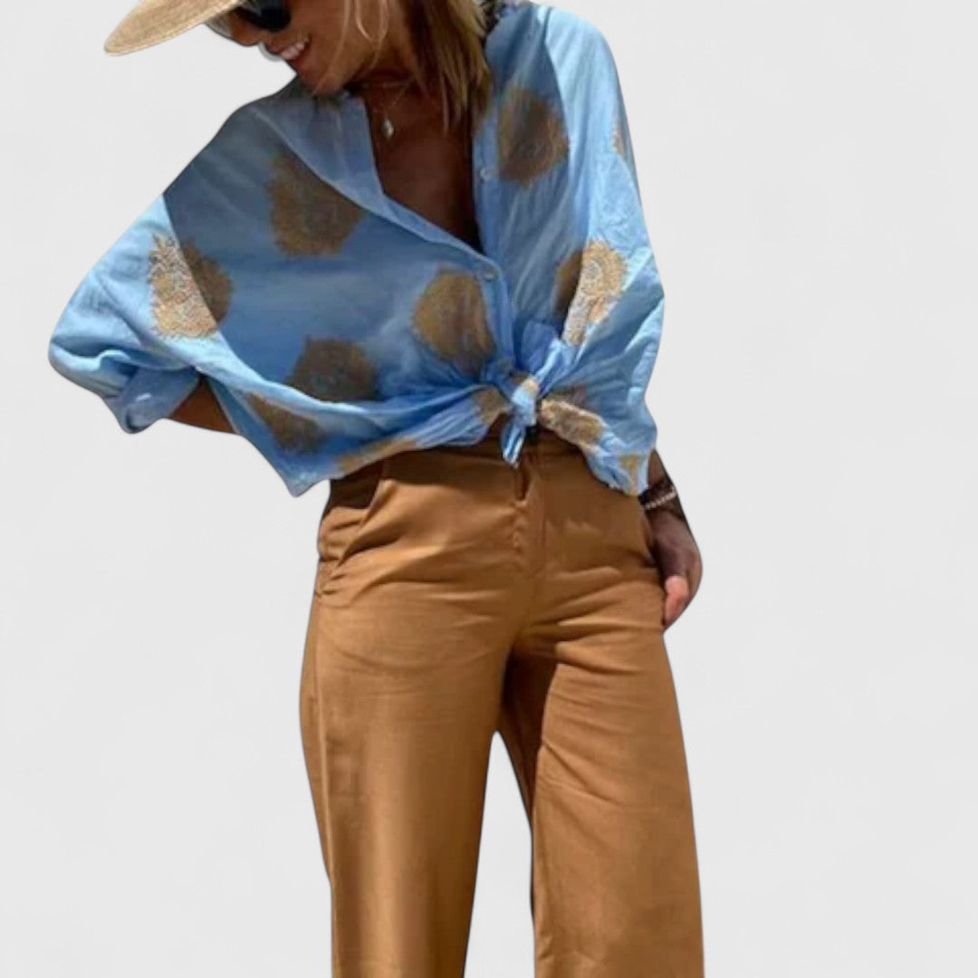 ELYRA™ | Lightweight Cotton Short-Sleeve Shirt