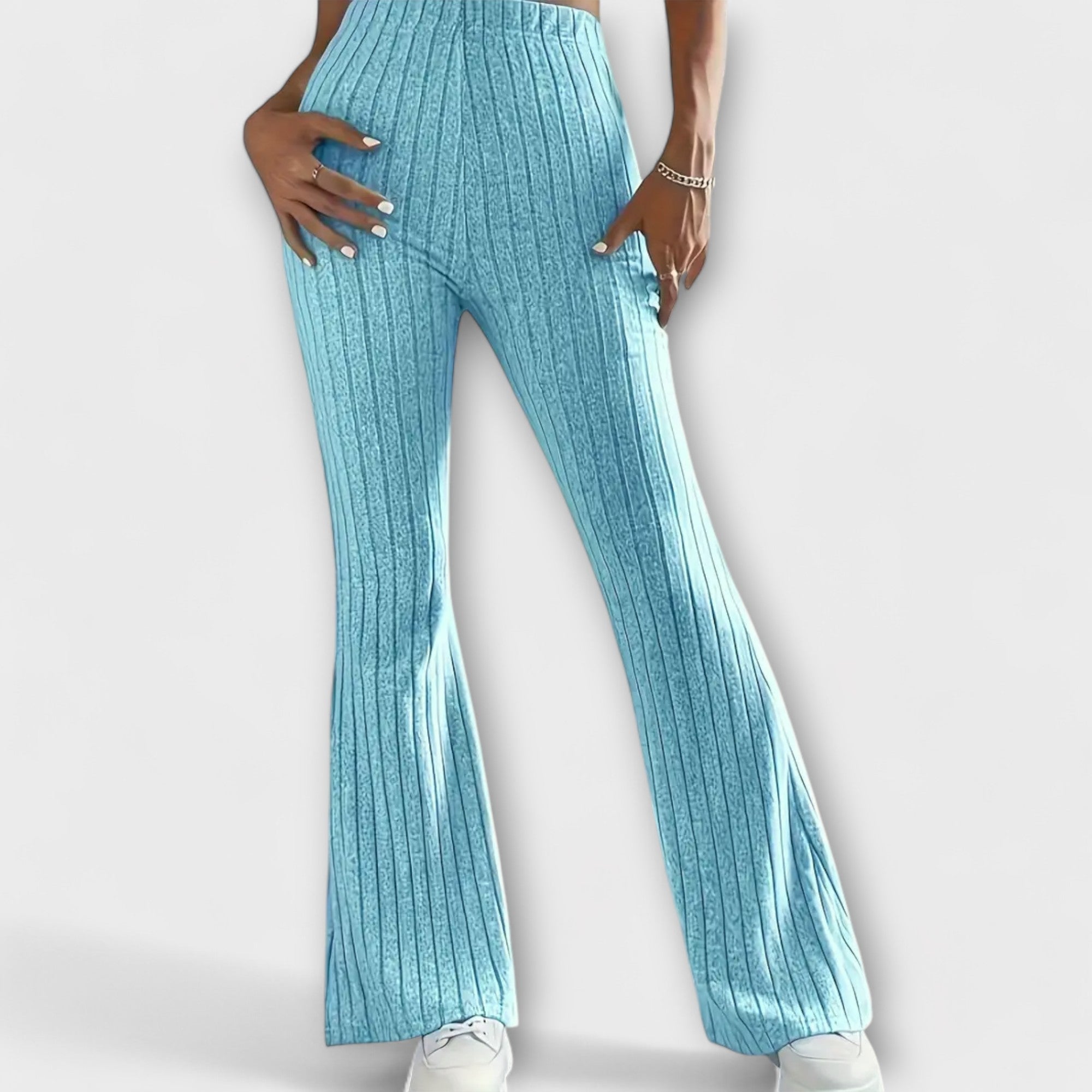 ELYRA™ | Pantalon fluide en lin noir