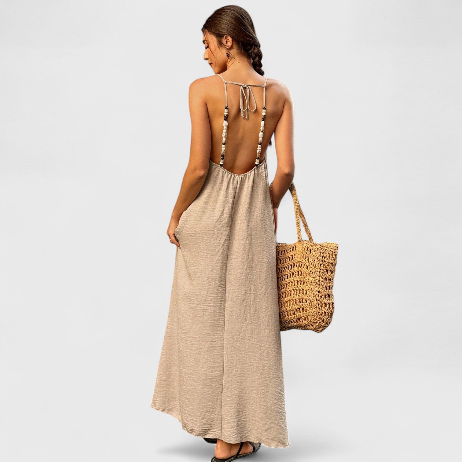 ELYRA™ | Backless Holiday Dress