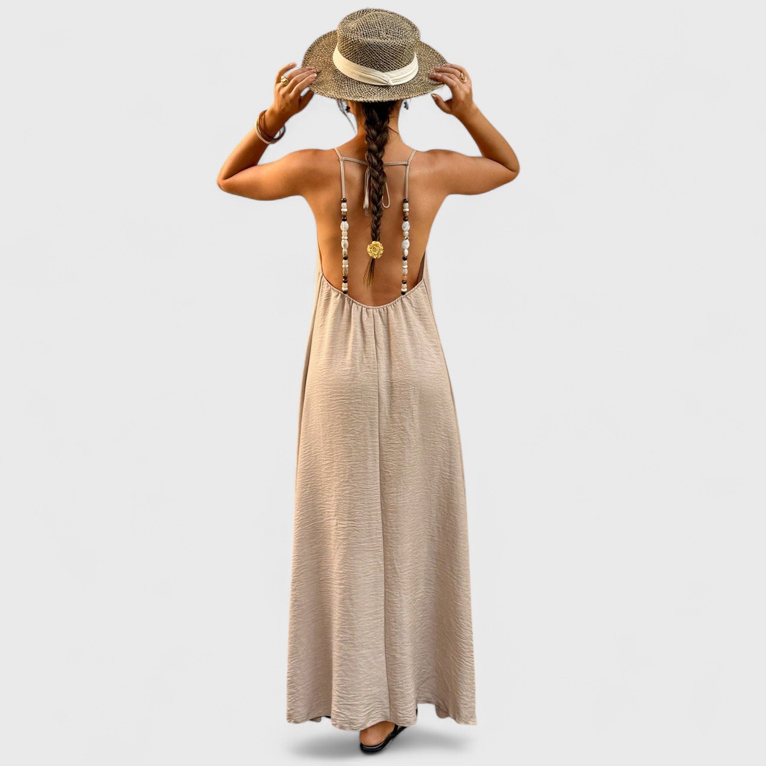 ELYRA™ | Robe dos-nu style vacances