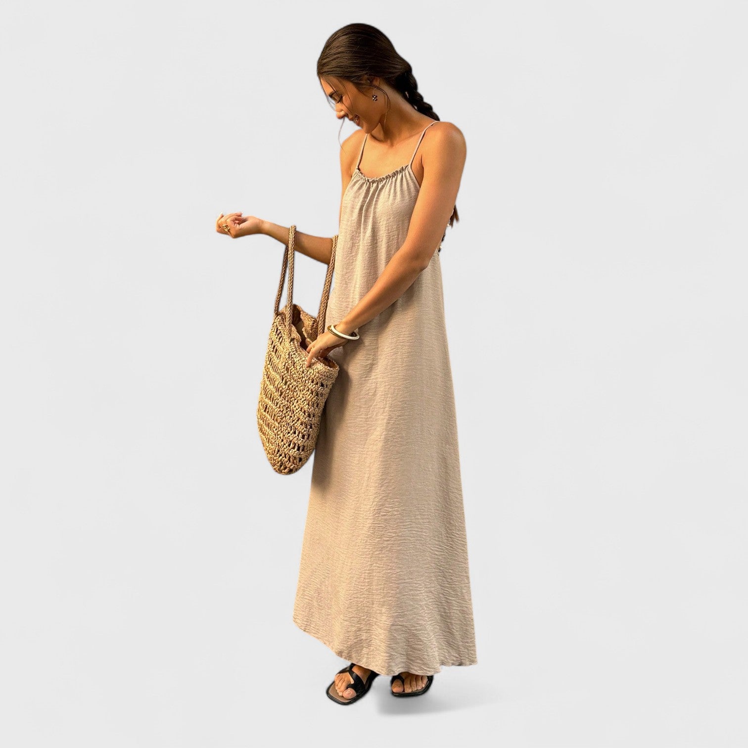 ELYRA™ | Robe dos-nu style vacances