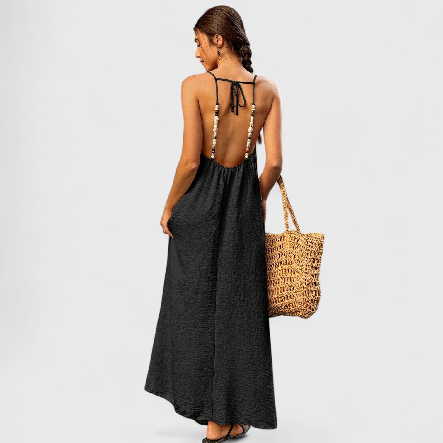 ELYRA™ | Robe dos-nu style vacances