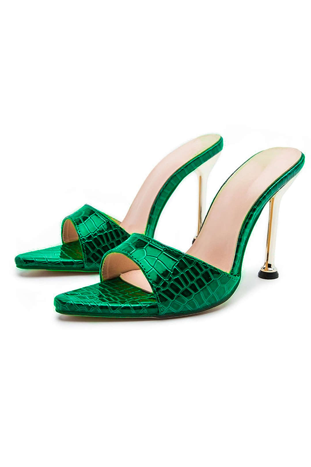 ELYRA™ | High Heeled Sandals, Open Toe, No Ankle Strap