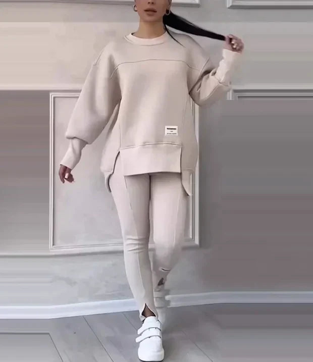 ELYRA™ | Ensemble Sweatshirt et Leggings Décontracté