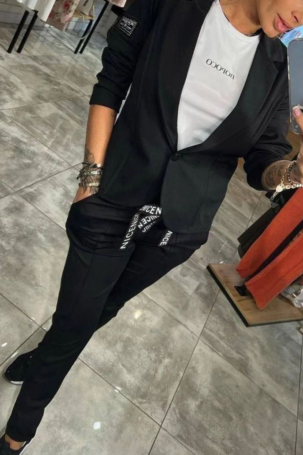 ELYRA™ | Casual Blazer and Jogger Set
