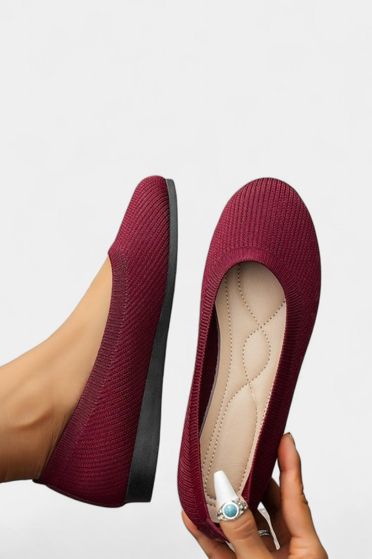 ELYRA™ | Ballerines orthopédiques sans lacets en cuir souple