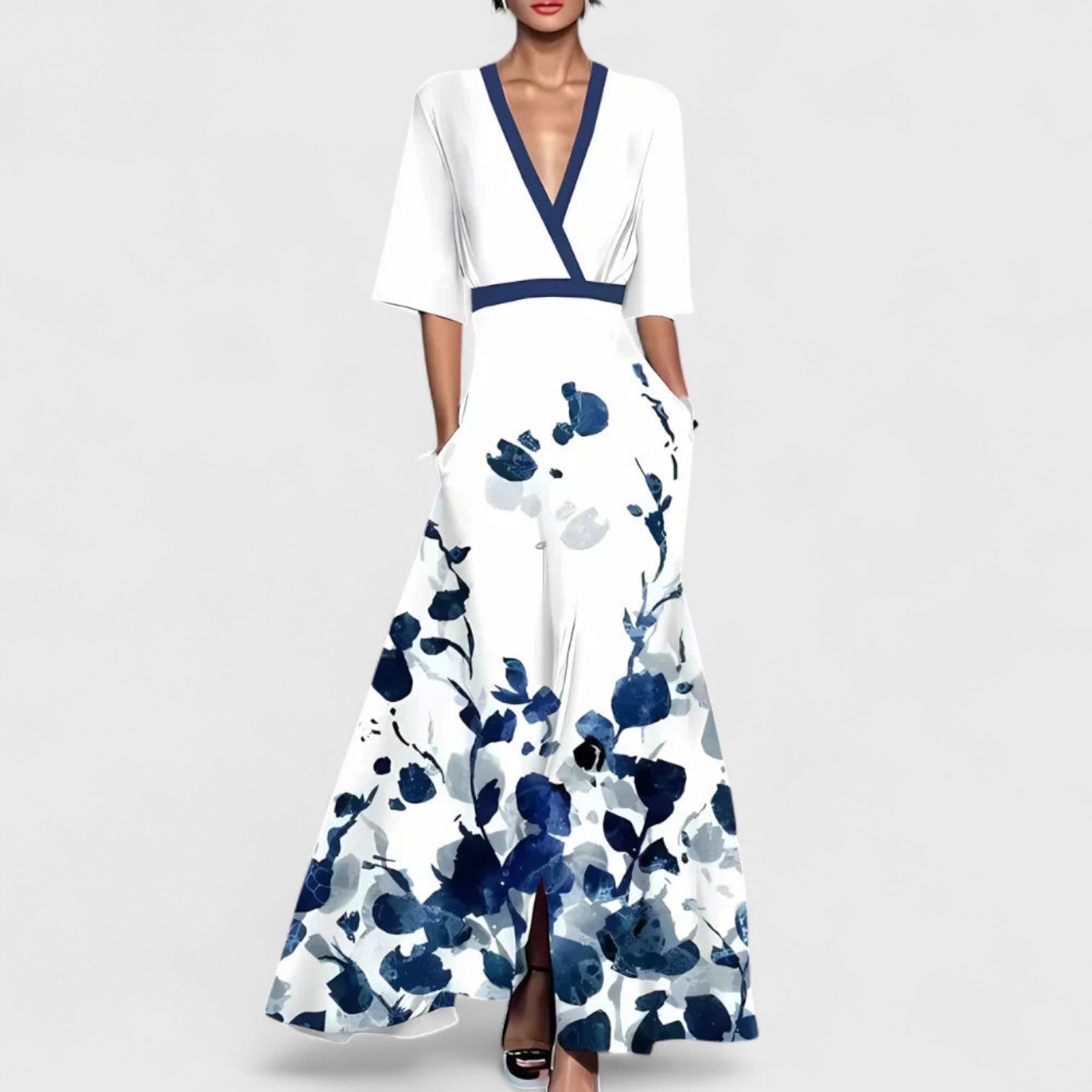 ELYRA™ | Floral Print Dress