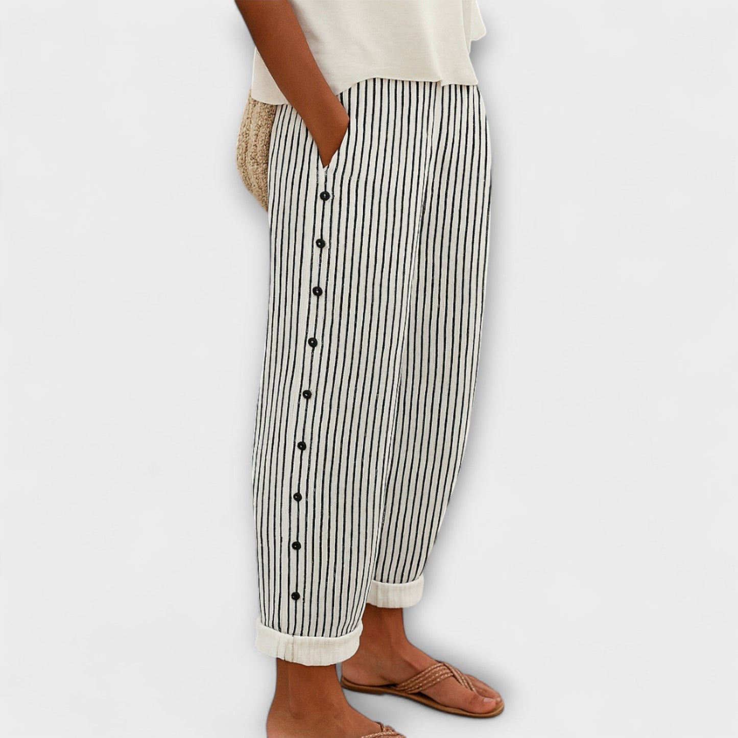 ELYRA™ | Casual Striped Leisure Trousers