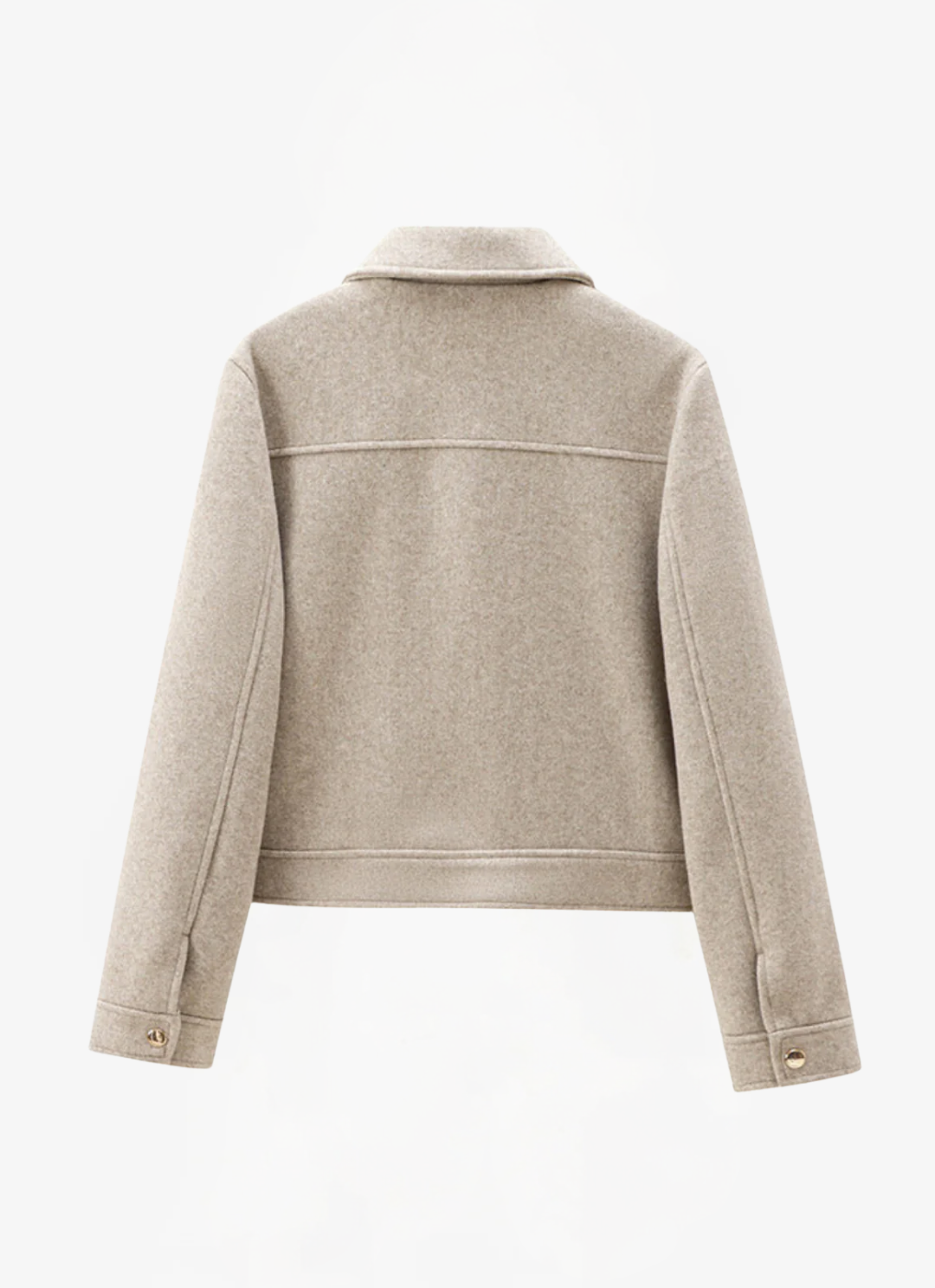 ELYRA™ | Zip-Up Tweed Jacket