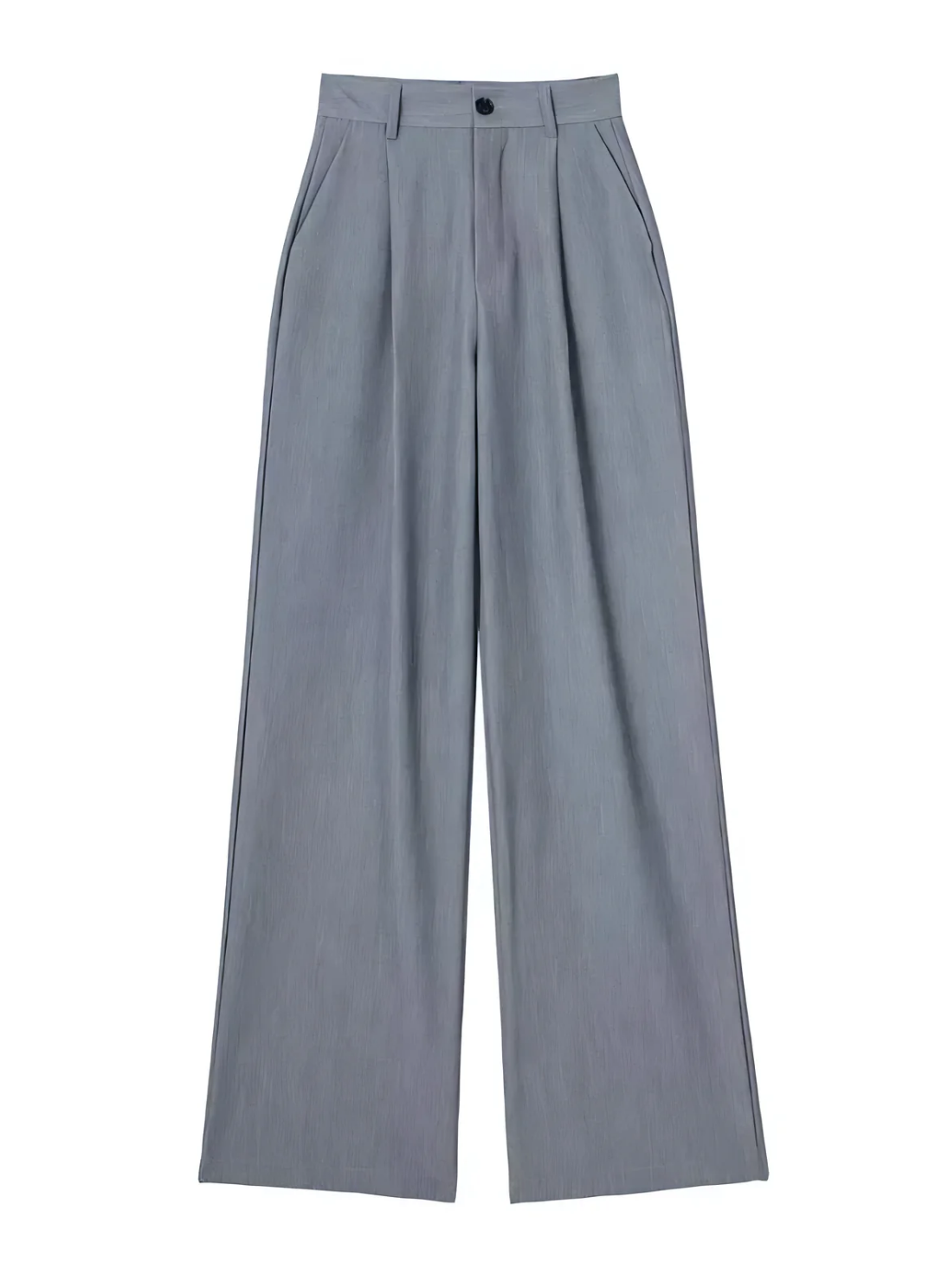 ELYRA™ | Elegant Grey Wide-Leg Trousers