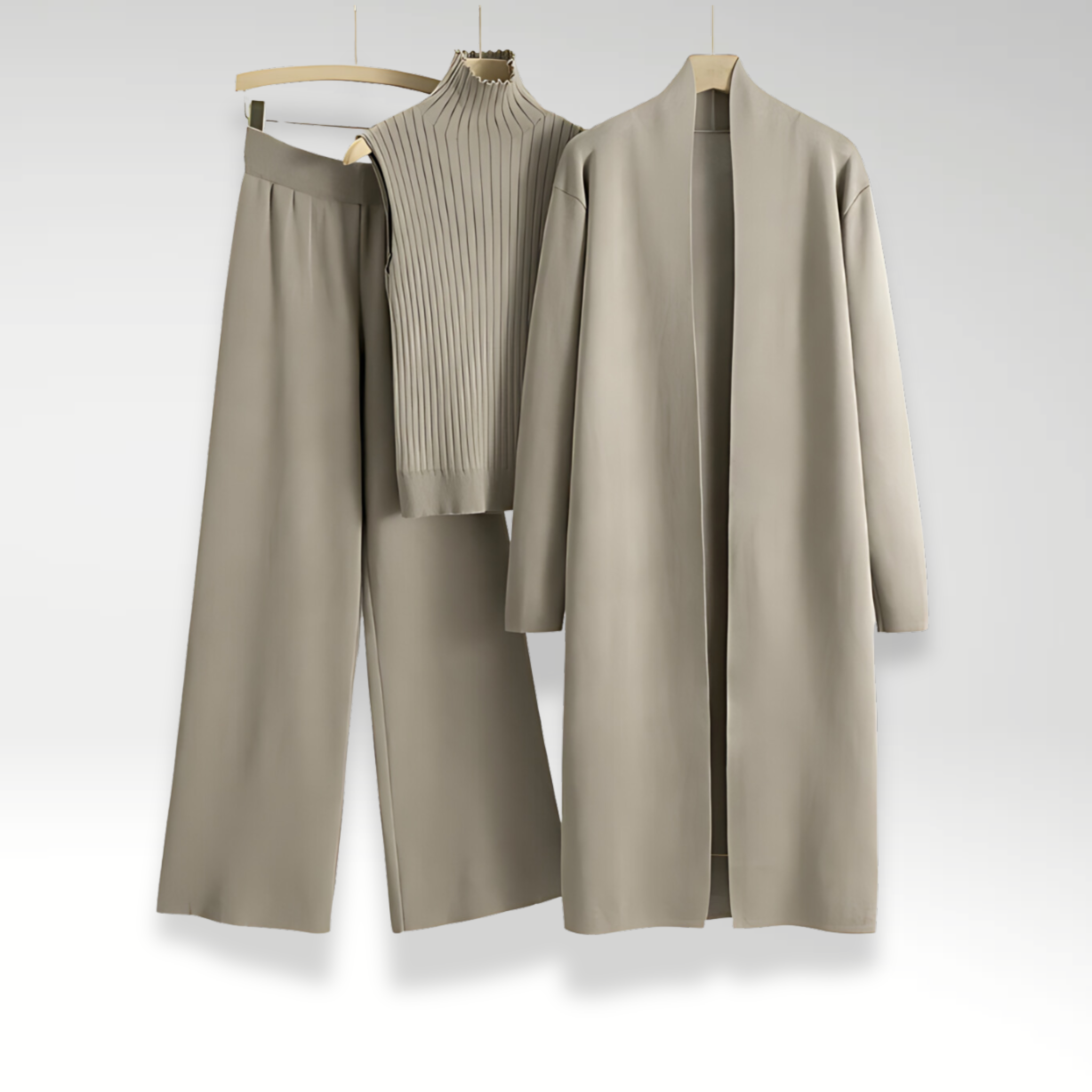 ELYRA™ | Three-Piece Luxe Knit Set