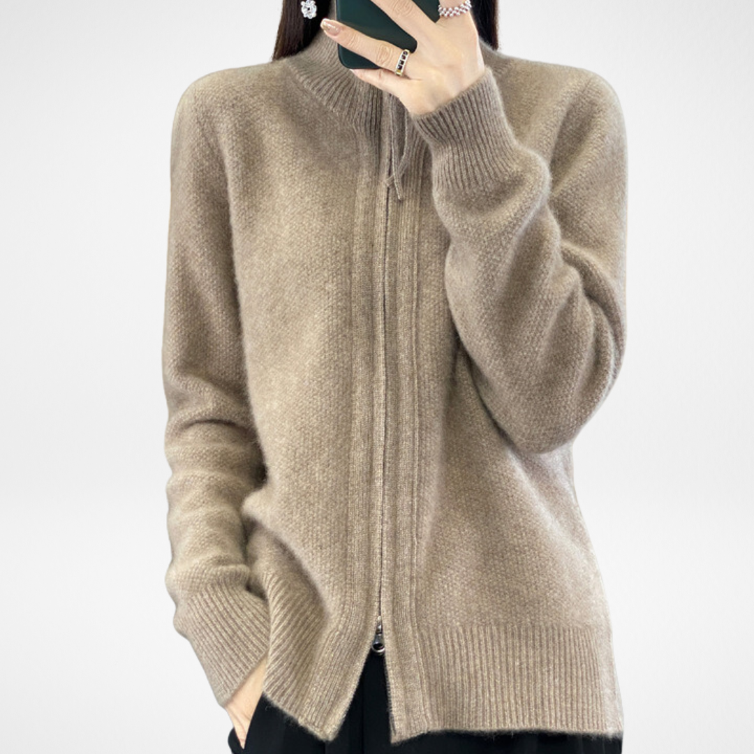 ELYRA™ | Cardigan zippé