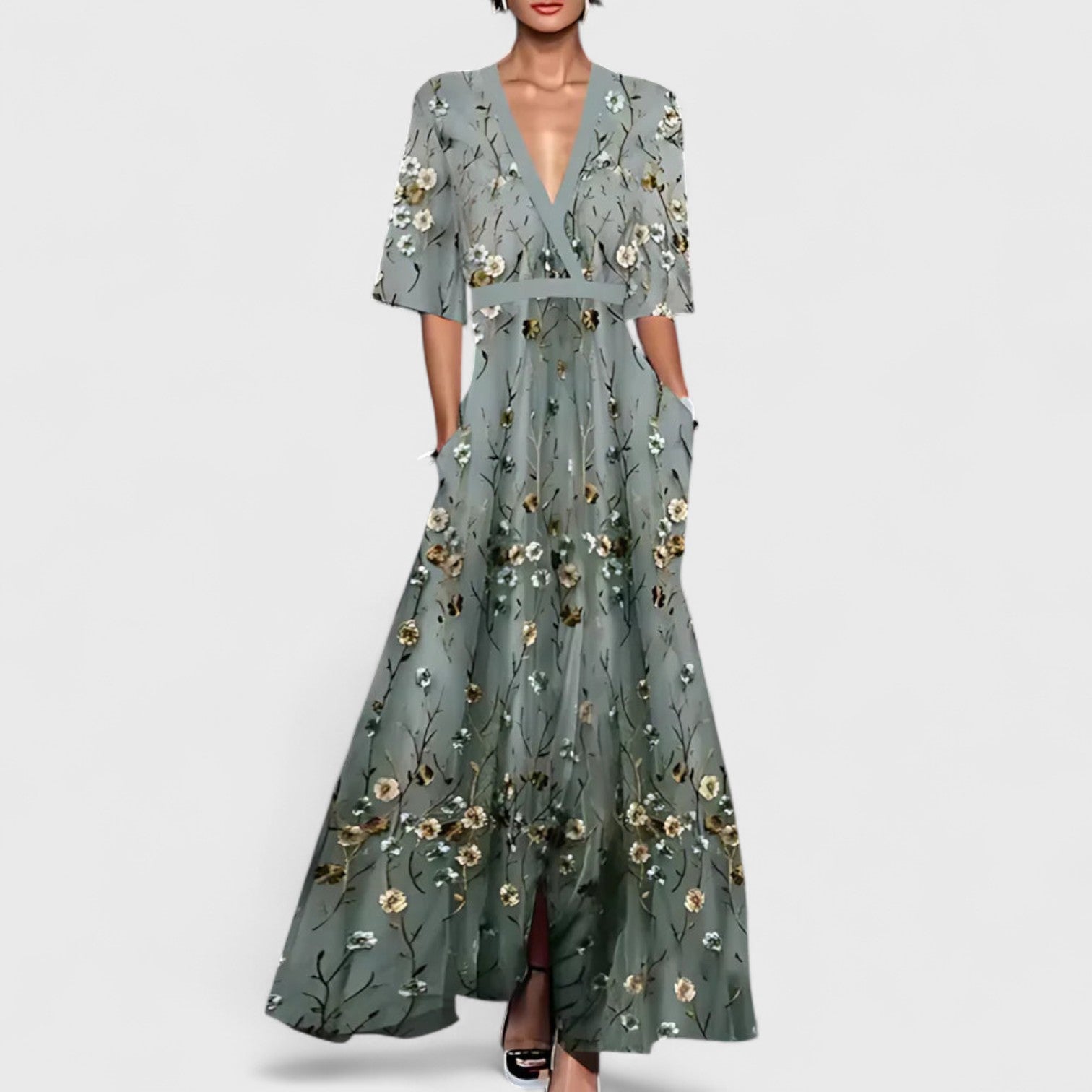 ELYRA™ | Floral Print Dress