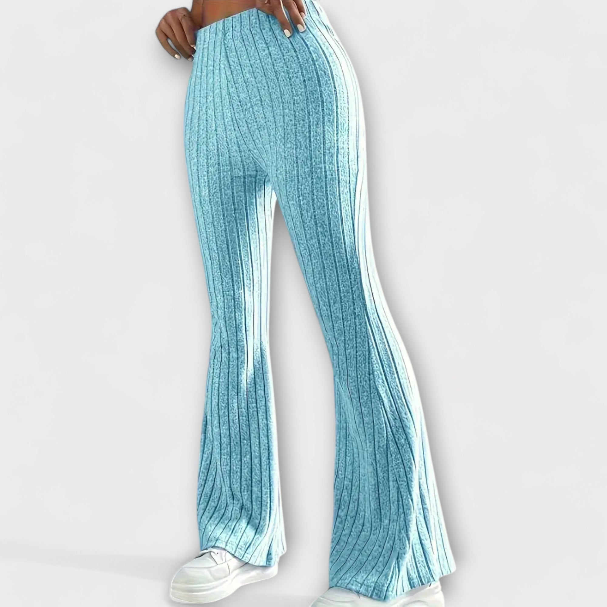 ELYRA™ | Pantalon fluide en lin noir