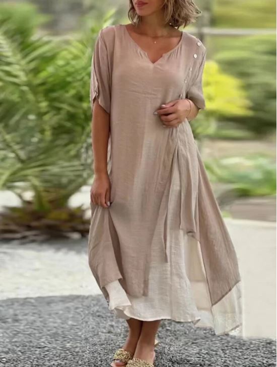 ELYRA™ | Floral Summer Dress, Fluid and Lightweight Cut