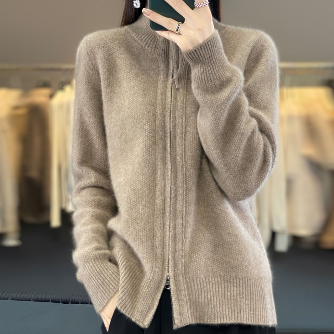 ELYRA™ | Cardigan zippé