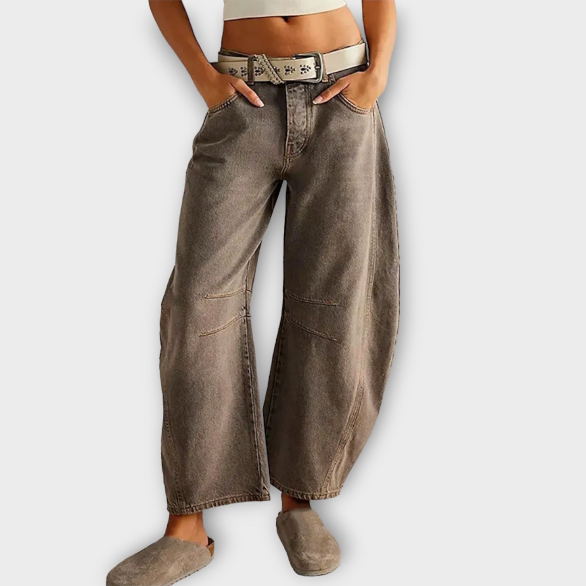 ELYRA™ | Classic Wide Leg Jeans