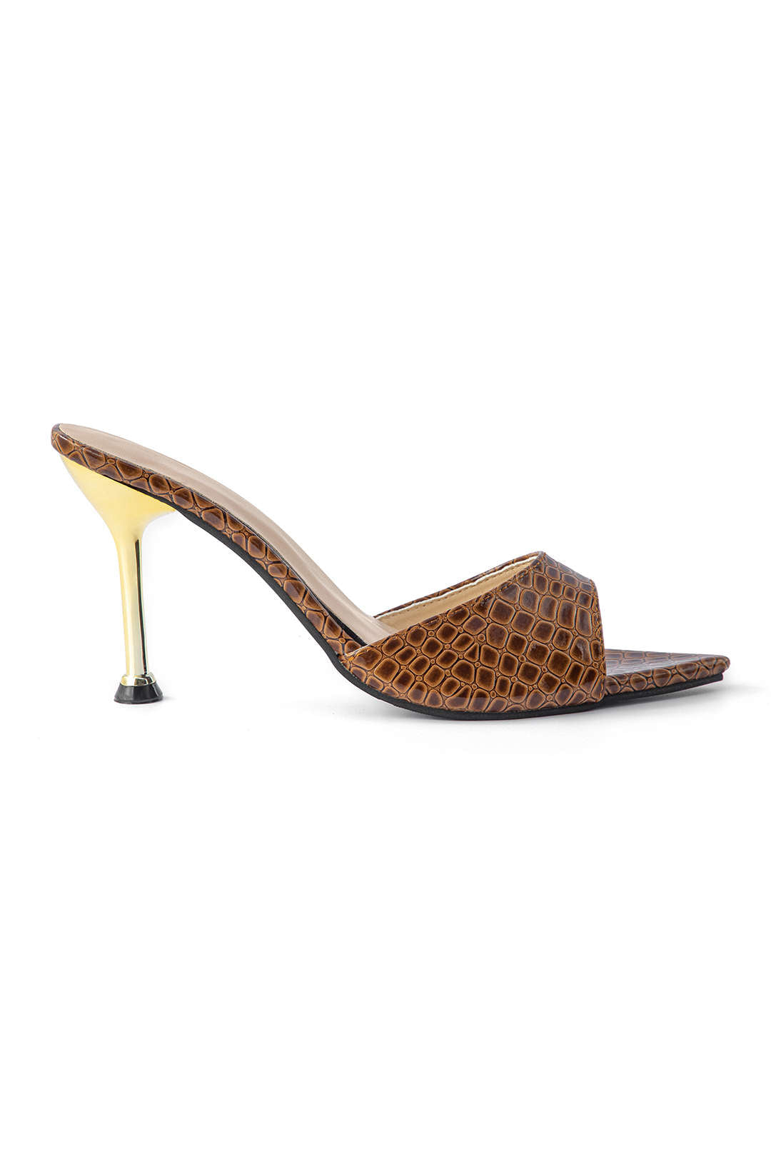ELYRA™ | High Heeled Sandals, Open Toe, No Ankle Strap