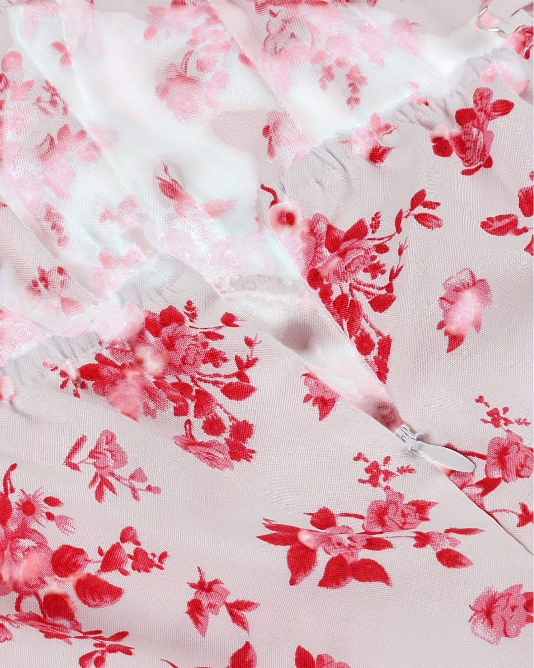 ELYRA™ | Summer Dress with Straps and Vintage Floral Print