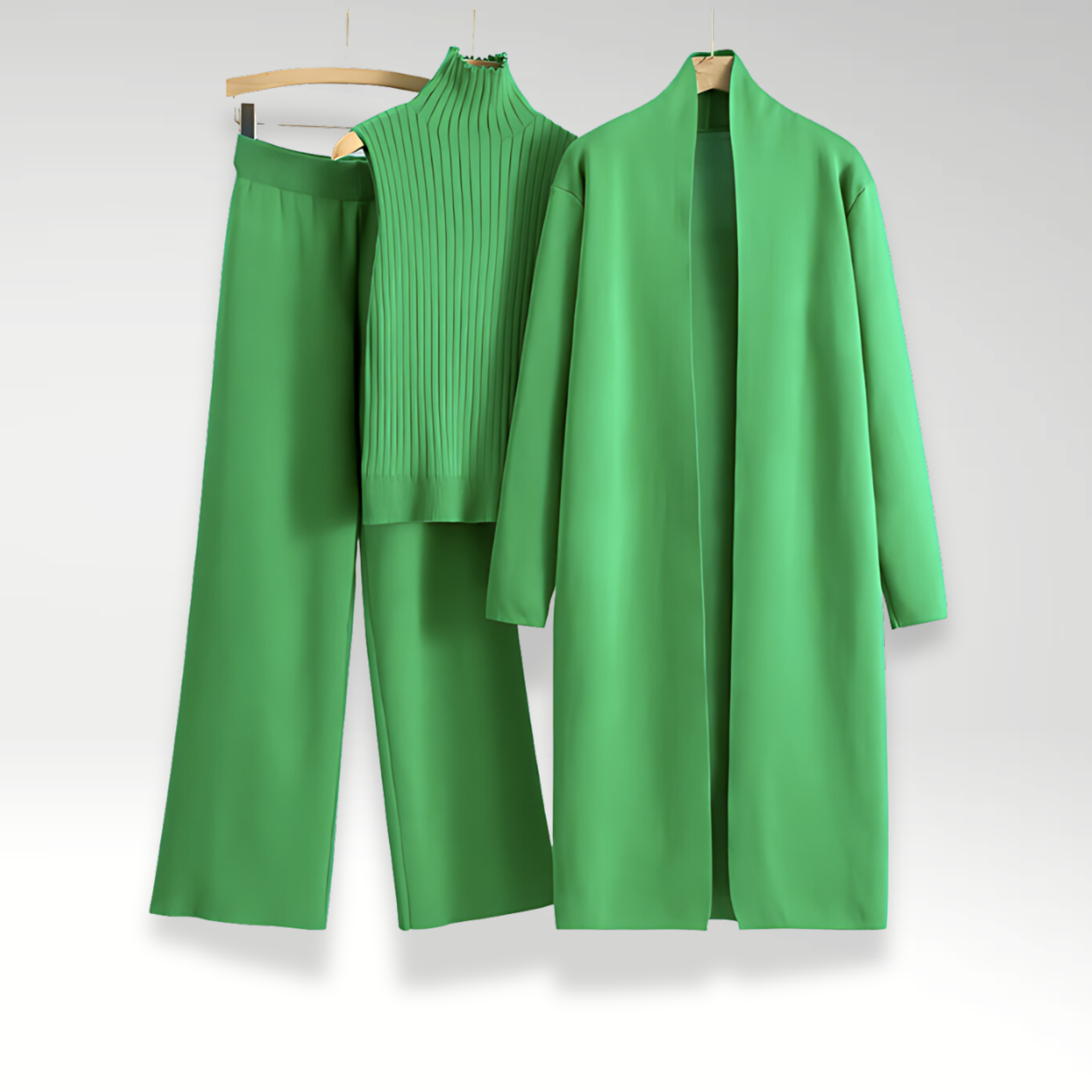 ELYRA™ | Three-Piece Luxe Knit Set