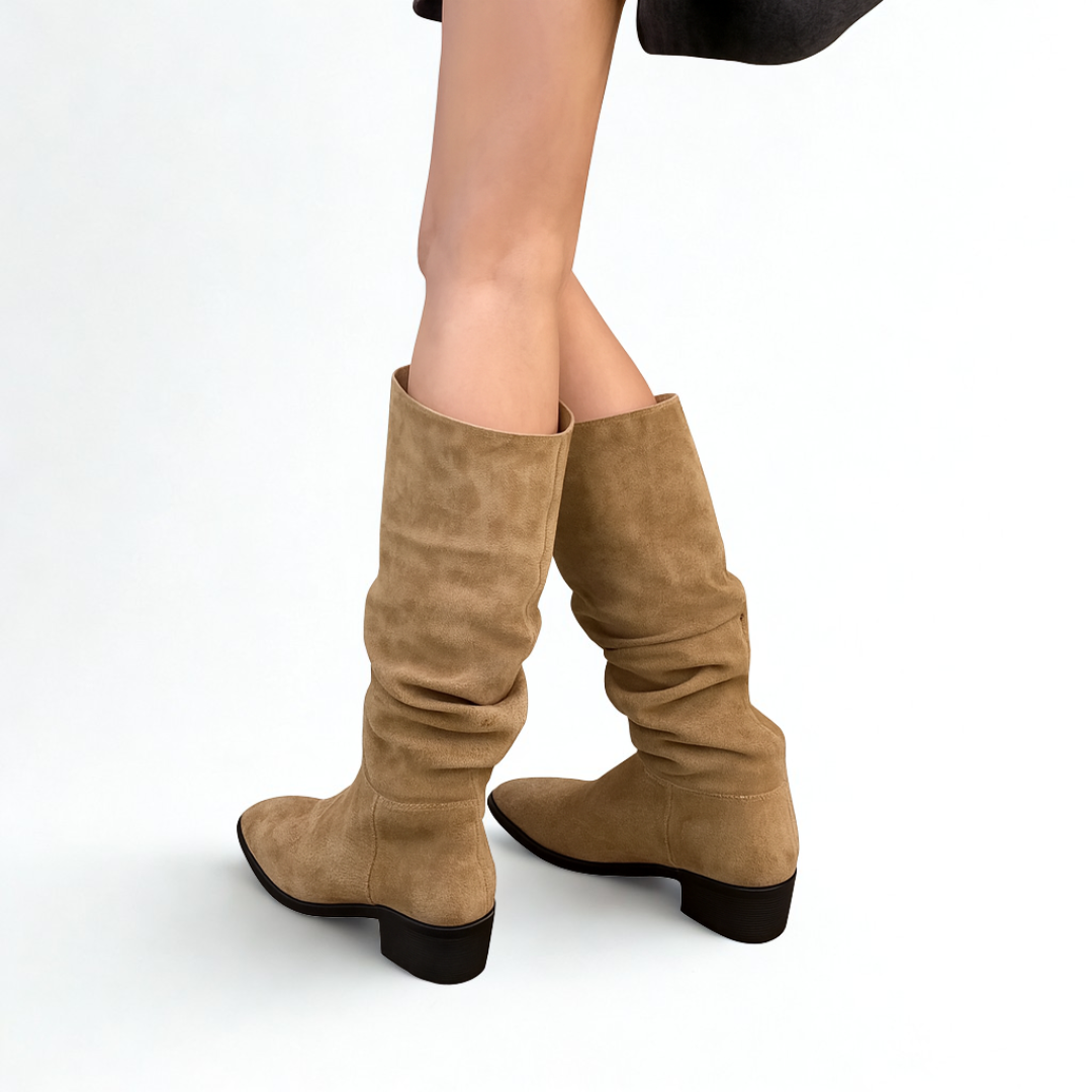 ELYRA™ | Suede Knee High Boots