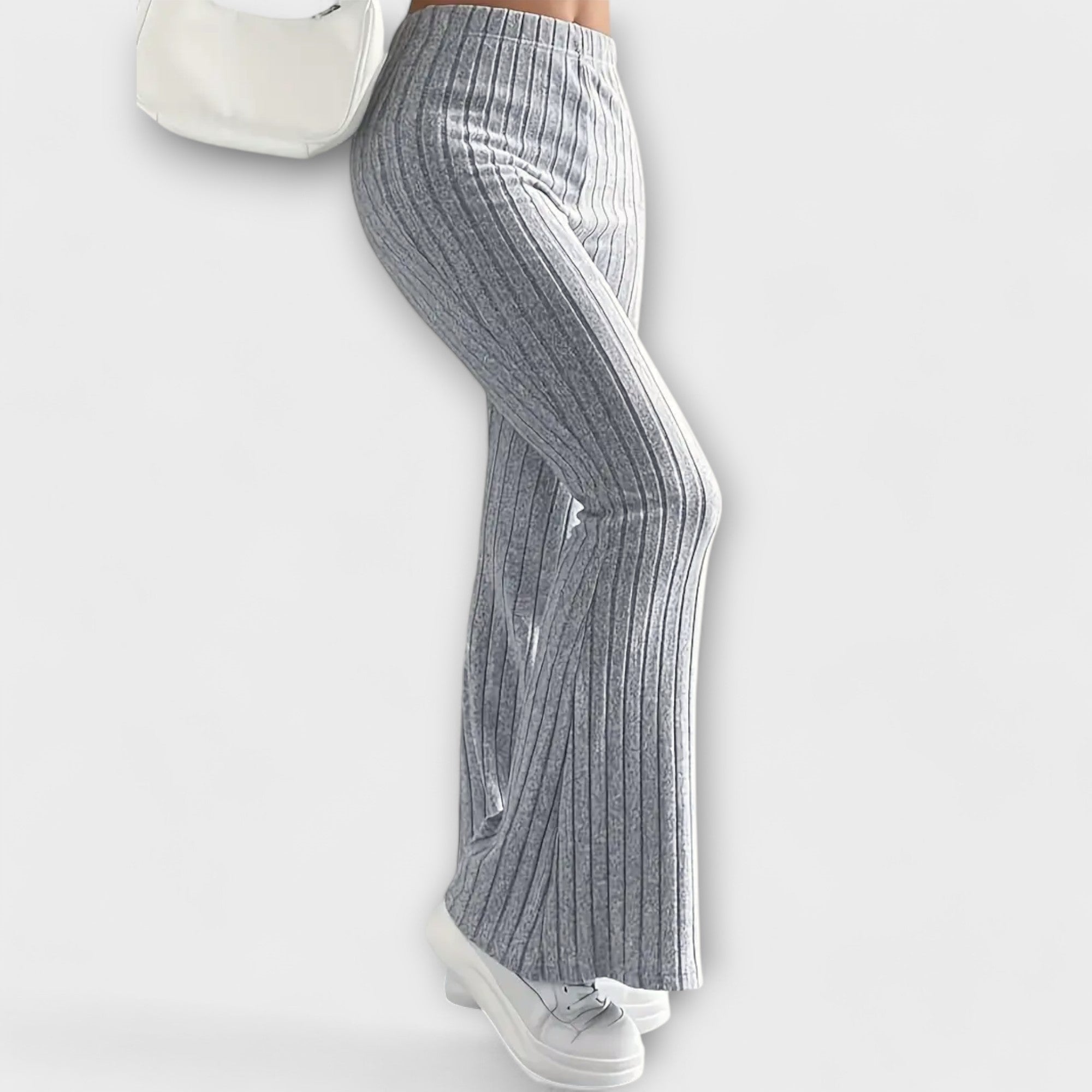 ELYRA™ | Fluid Black Linen Trousers