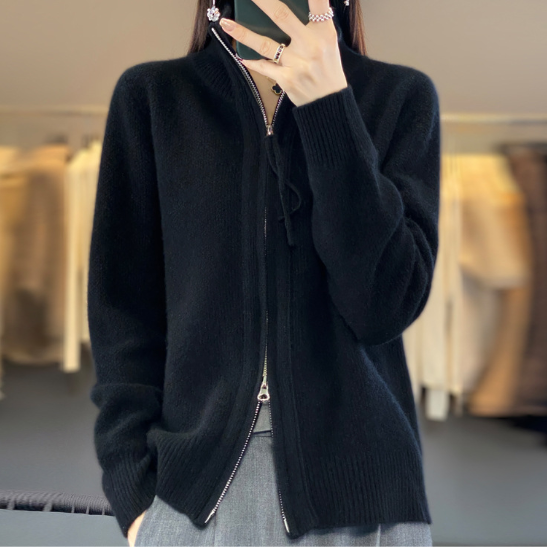 ELYRA™ | Cardigan zippé