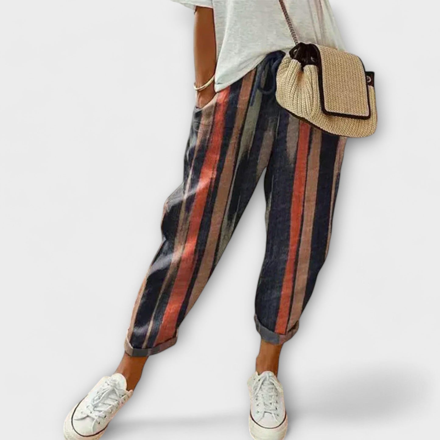 ELYRA™ | Comfortable Cotton-Linen Trousers