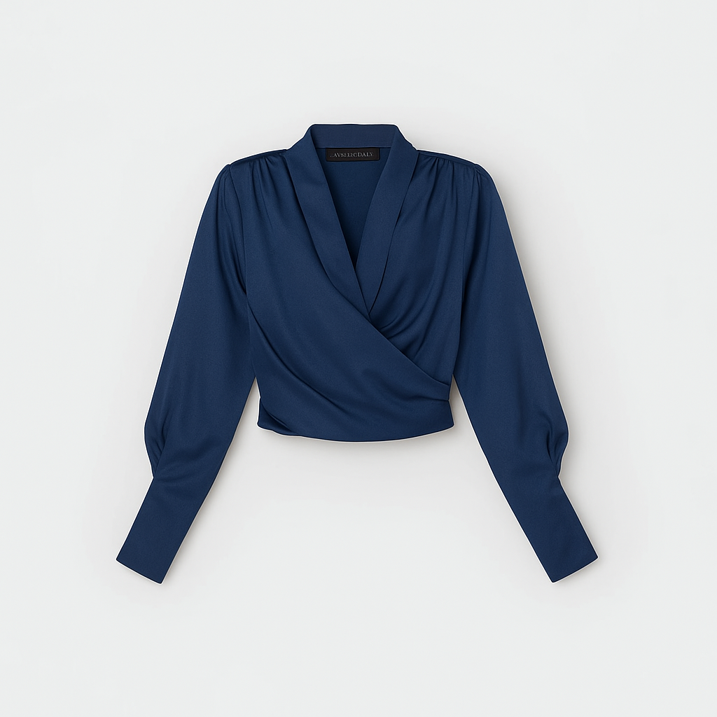 ELYRA™ | Blouse à manches bouffantes en coton