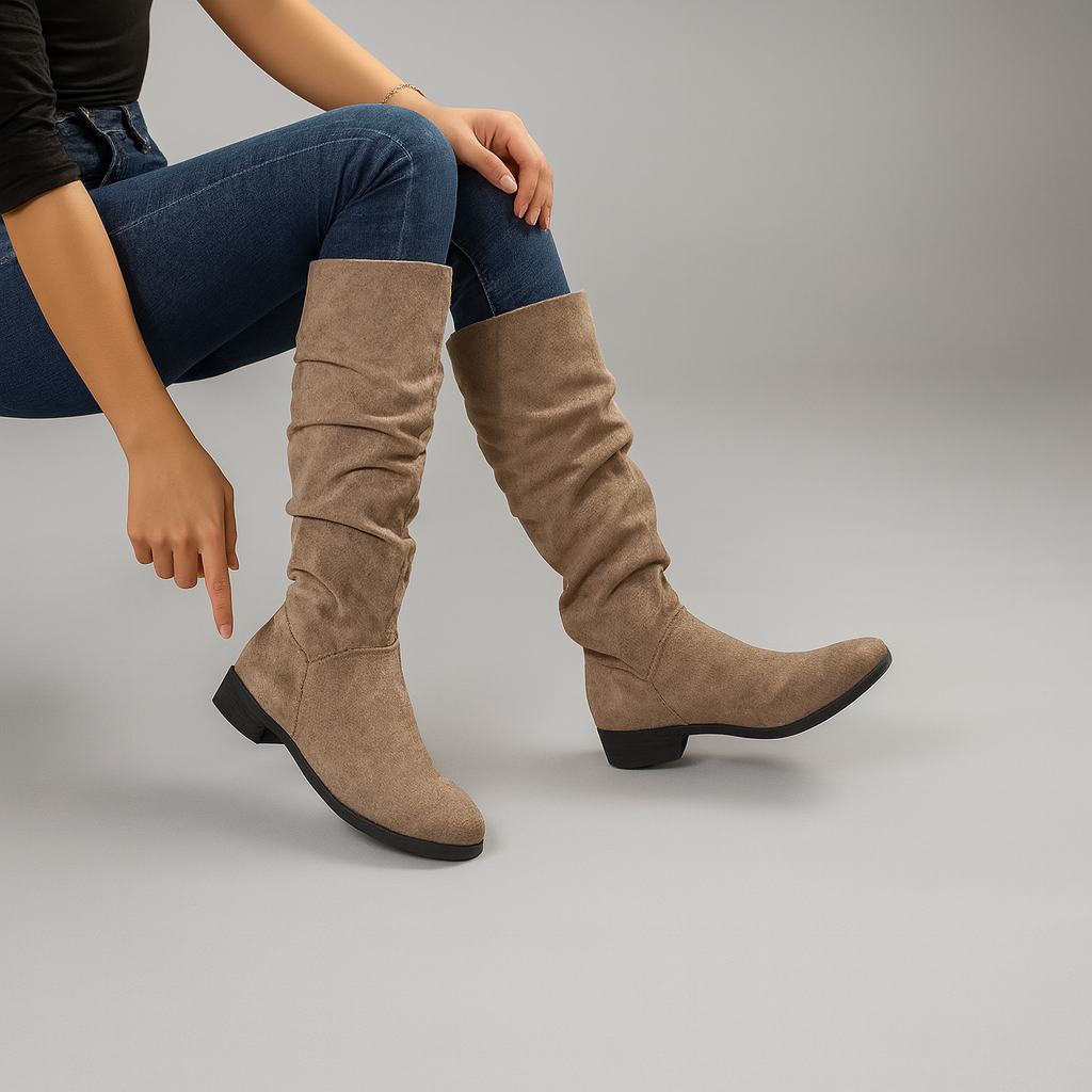 ELYRA™ | Western Knee High Boots
