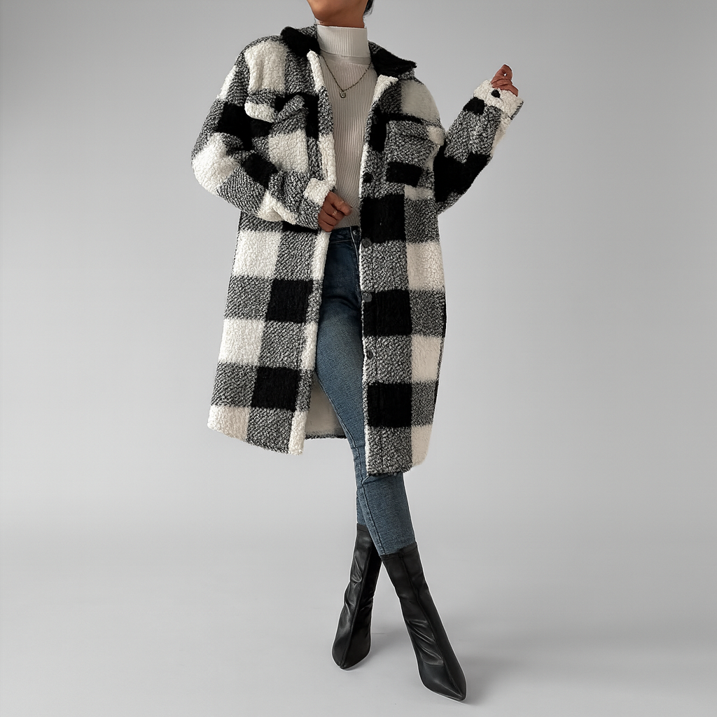 ELYRA™ | Wool Trench Coat