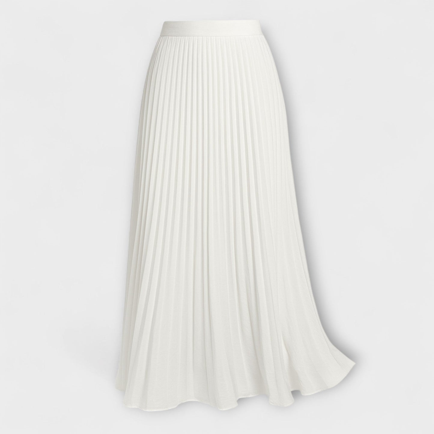ELYRA™ | Maxi Pleated Skirt in Flowing Fabric