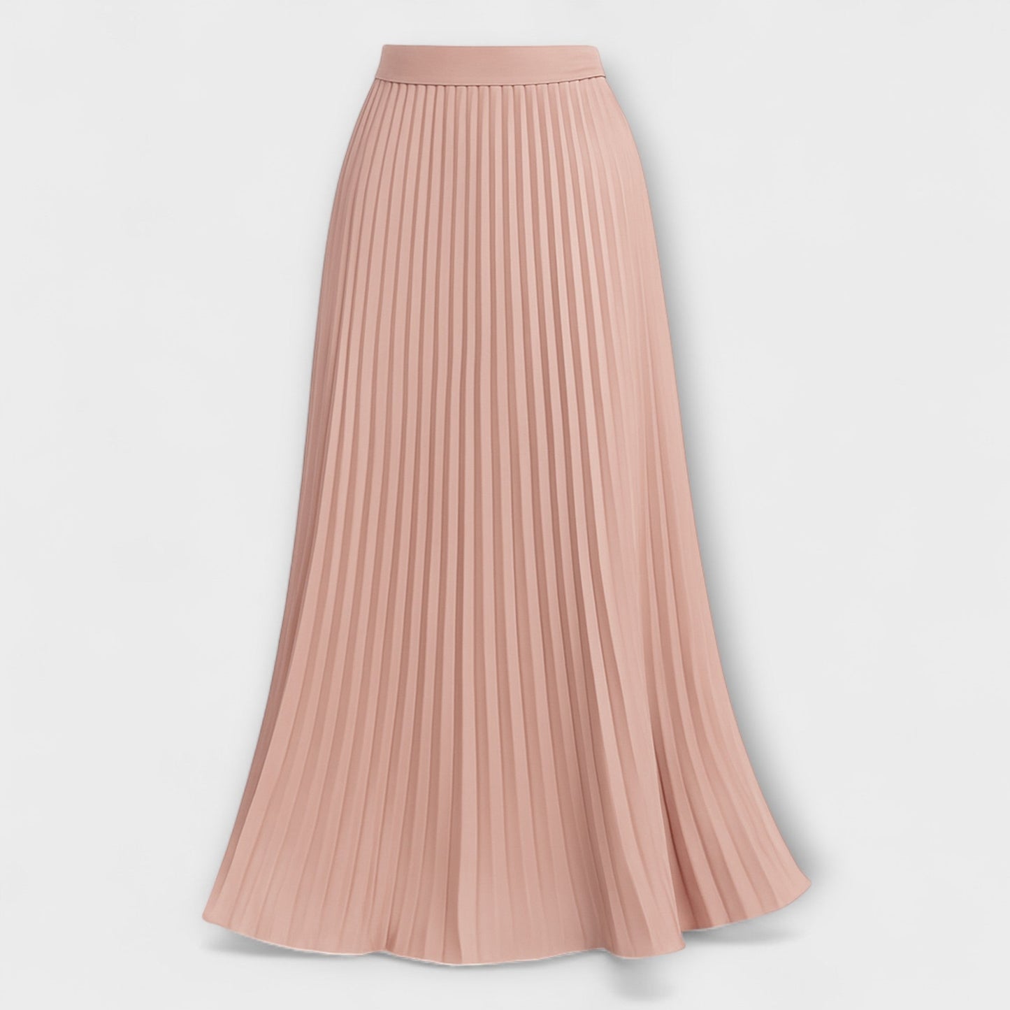 ELYRA™ | Maxi Pleated Skirt in Flowing Fabric