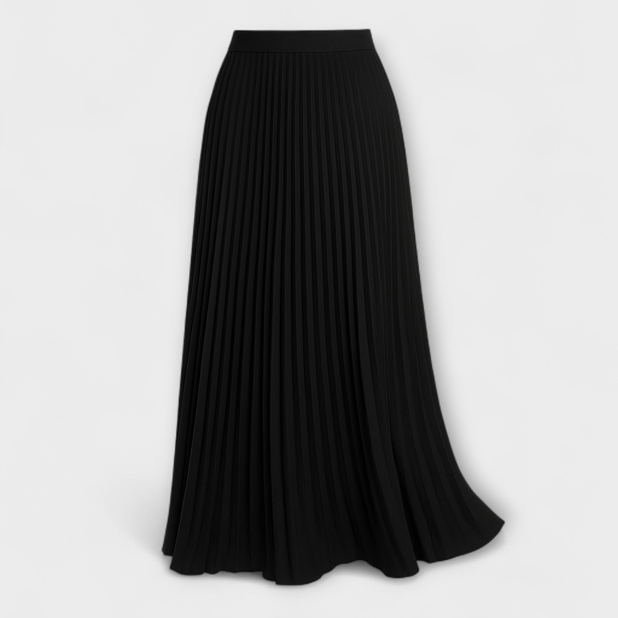 ELYRA™ | Jupe Maxi Plissée en tissu fluide