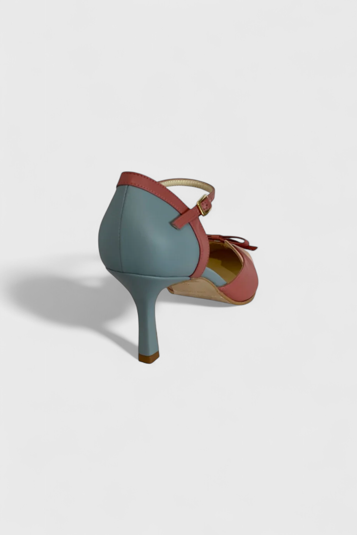 ELYRA™ | Black Leather Orthopaedic Heels