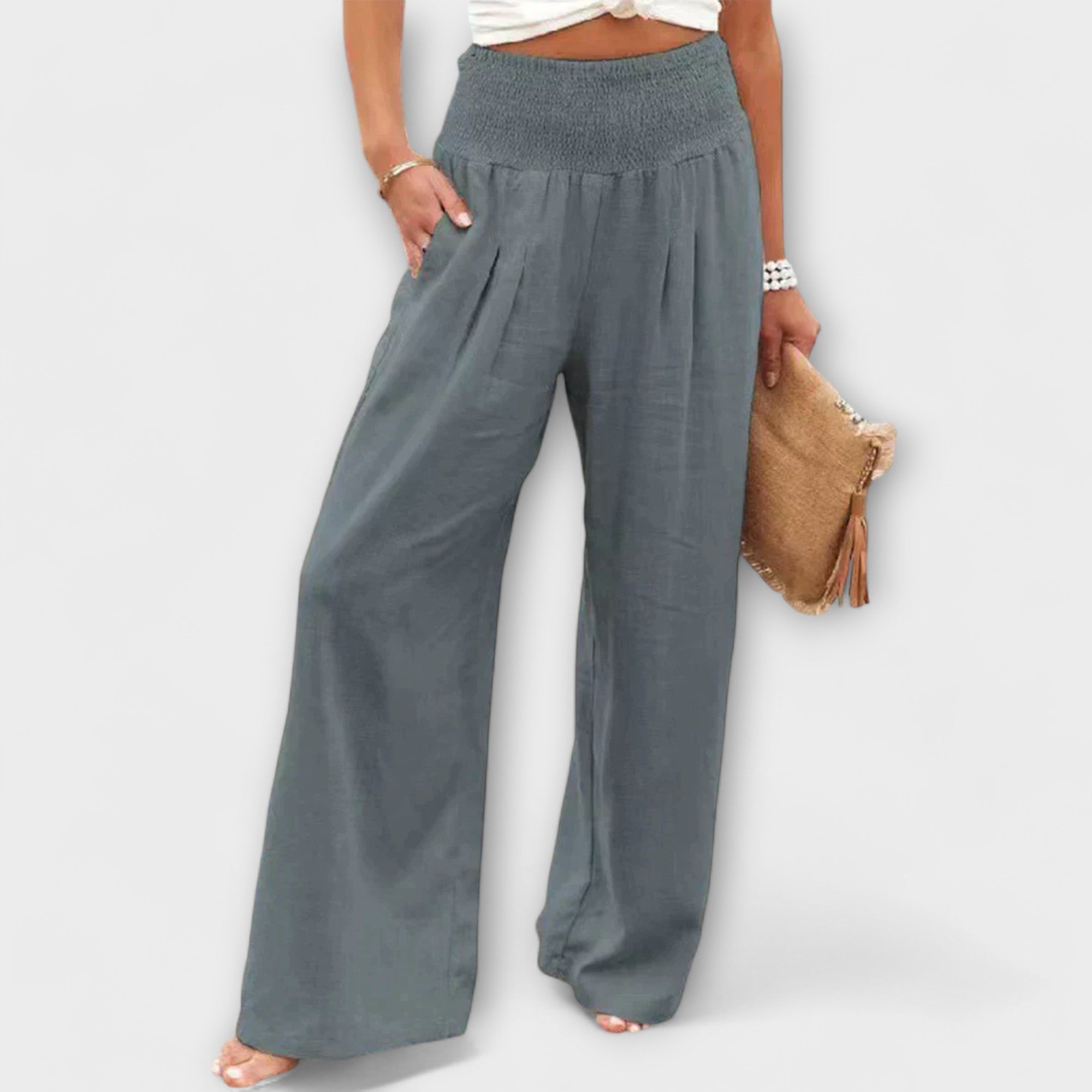 ELYRA™ | Lightweight Linen Trousers
