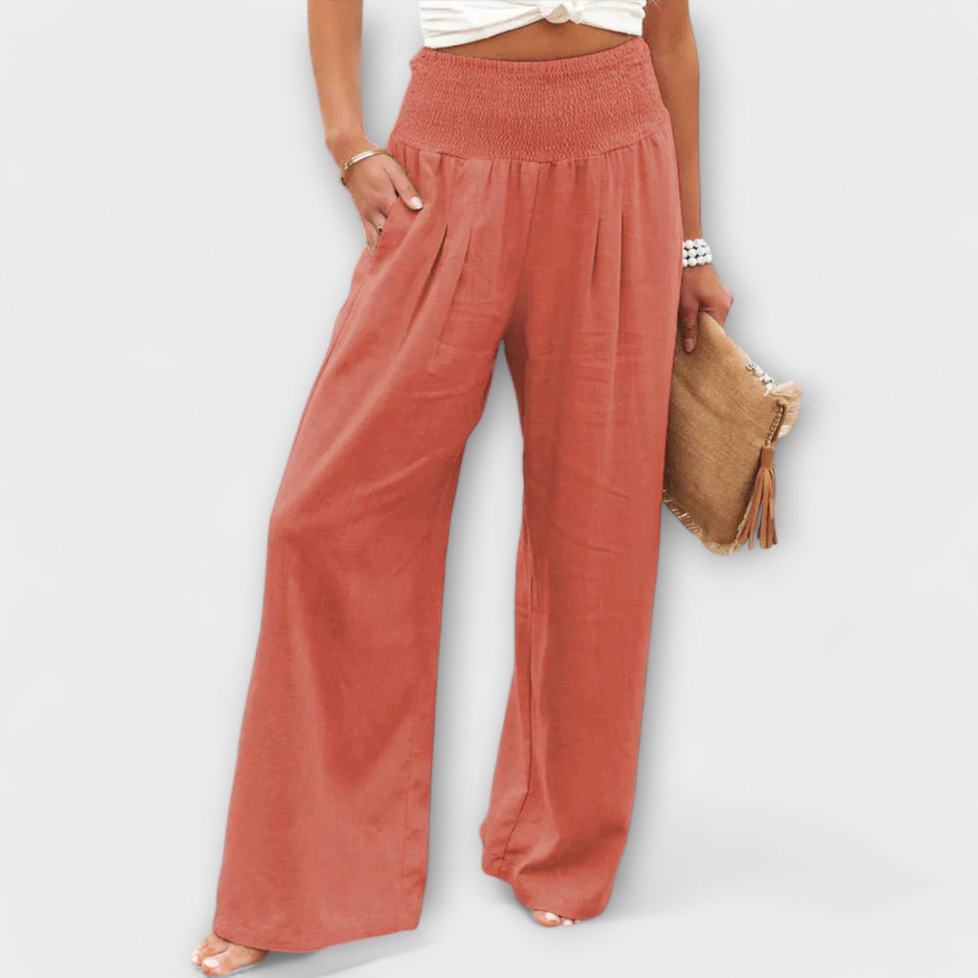 ELYRA™ | Lightweight Linen Trousers