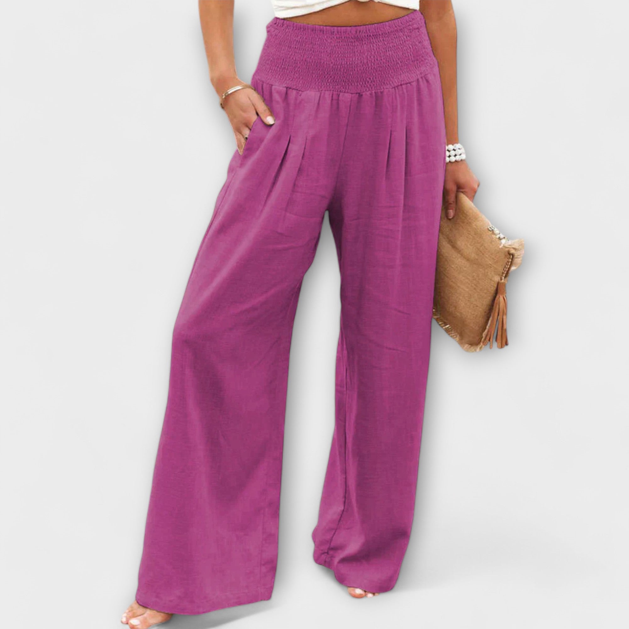 ELYRA™ | Lightweight Linen Trousers