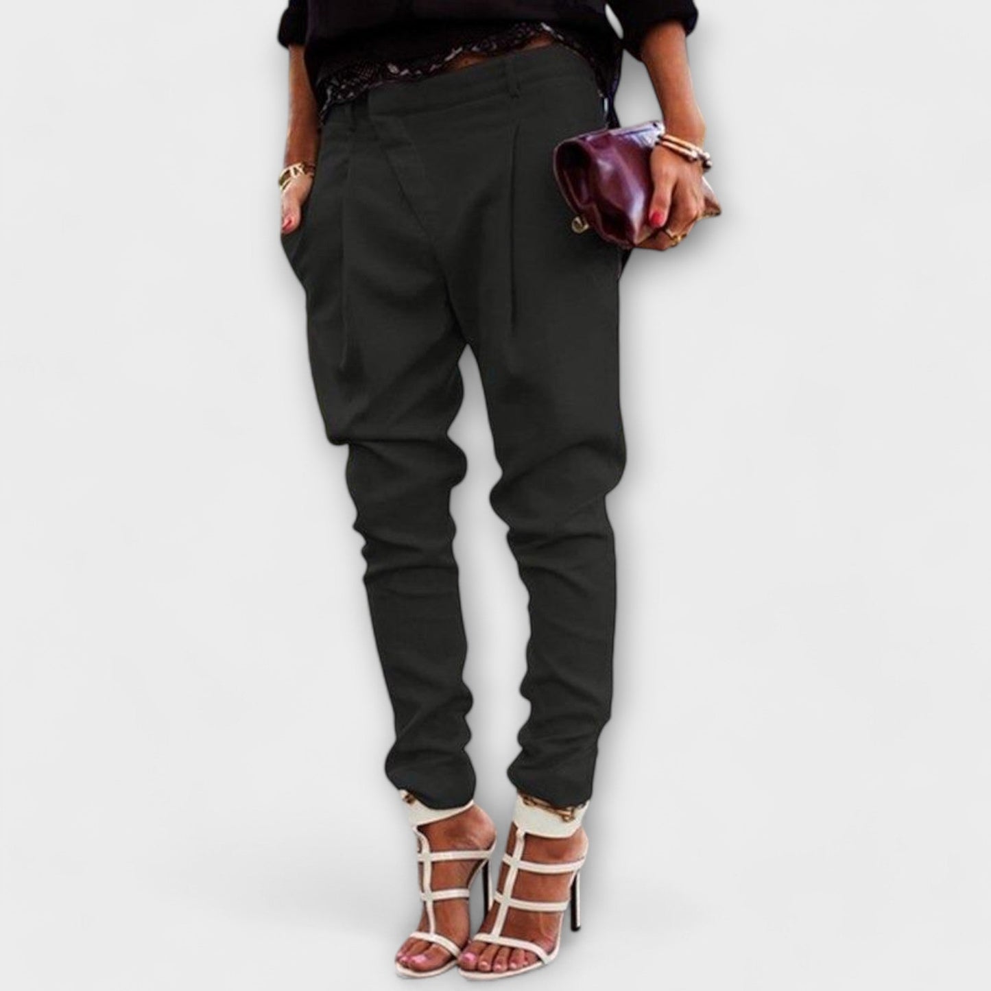 ELYRA™ | Fluid Striped Trousers