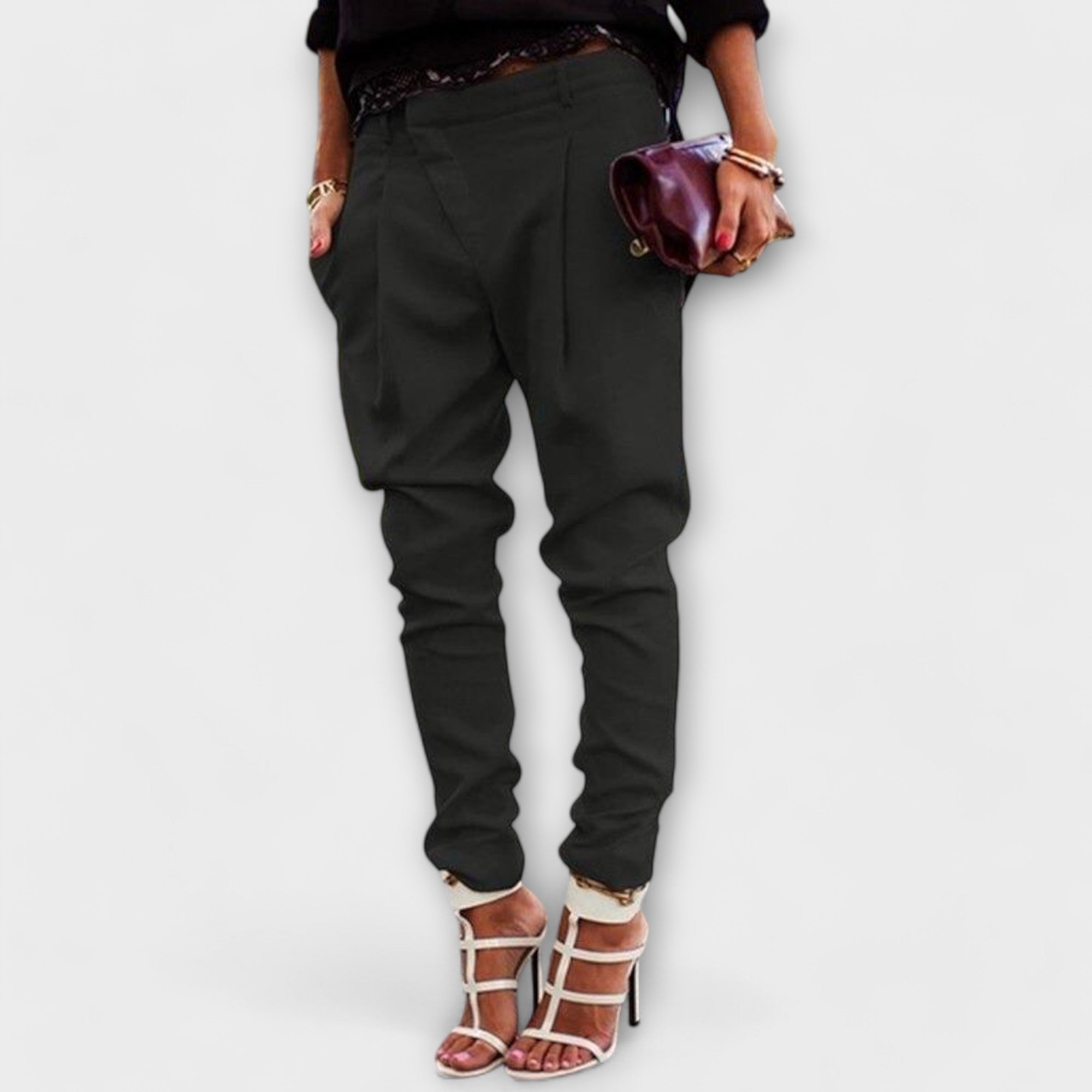 ELYRA™ | Fluid Striped Trousers