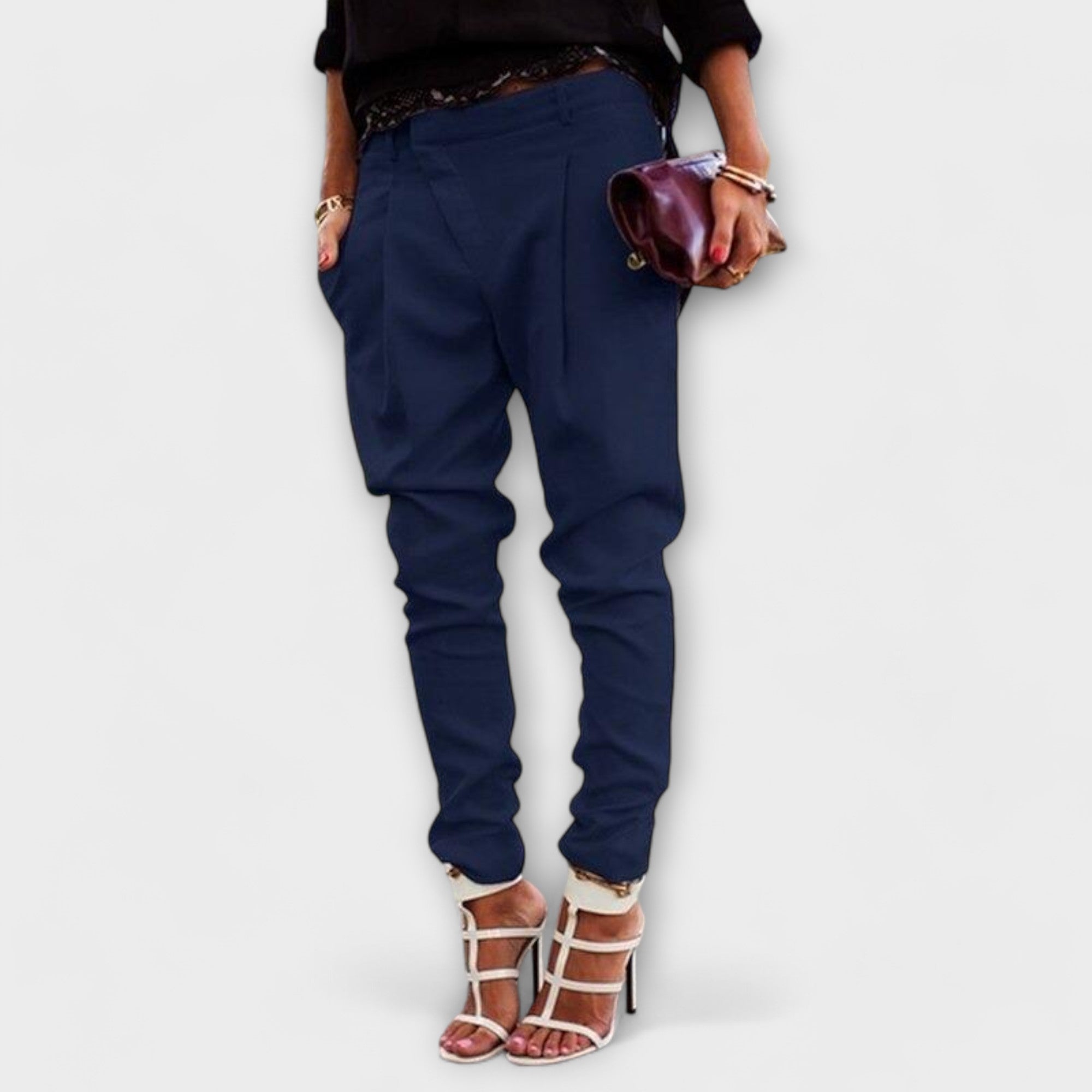 ELYRA™ | Fluid Striped Trousers