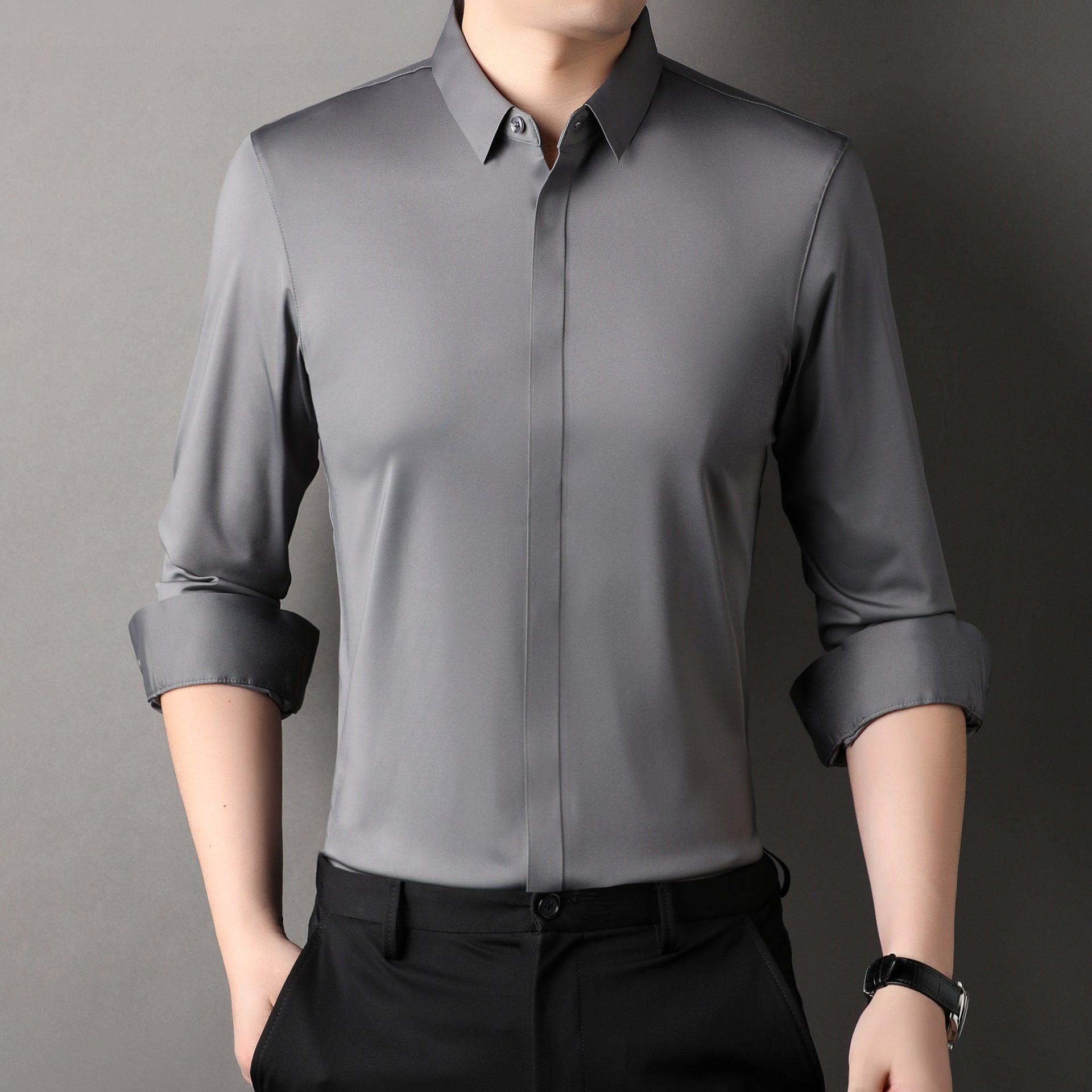 The Mitchel Shirt | Wrinkle-Free Stretch Shirt for Men