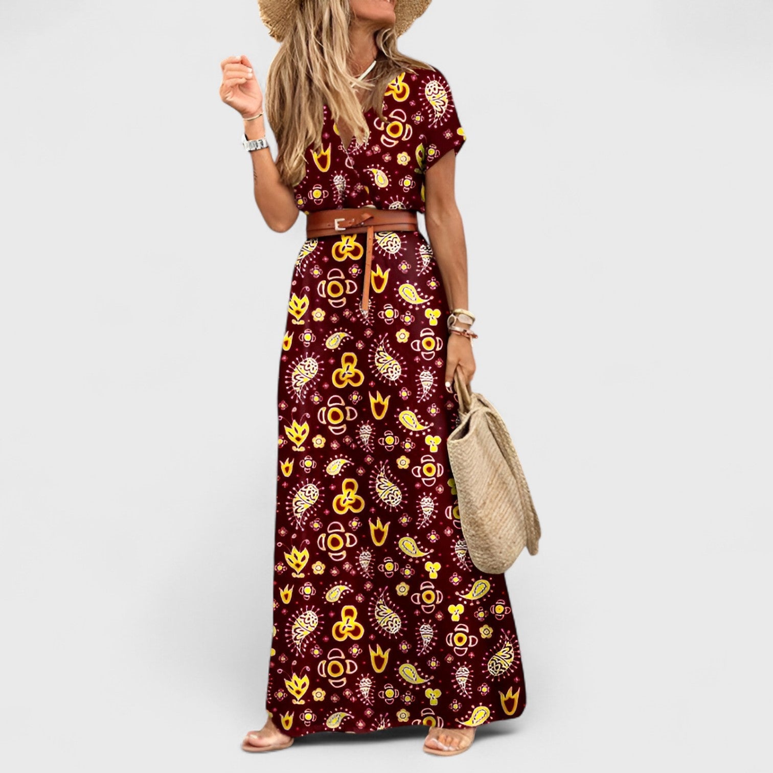 ELYRA™ | Elegant Bohemian Maxi Dress