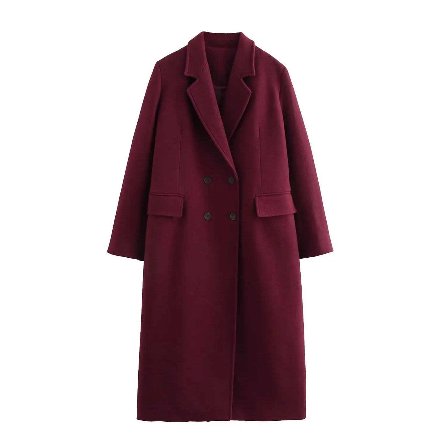 ELYRA™ | Wool Trench Coat