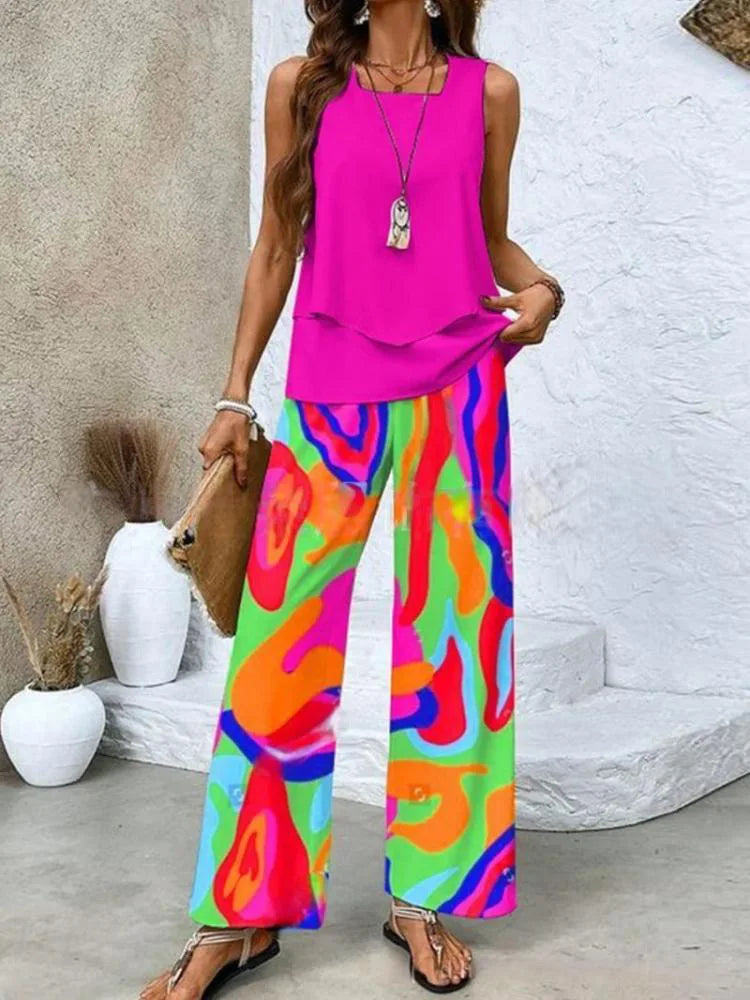 ELYRA™ | Ensemble à imprimé tropical