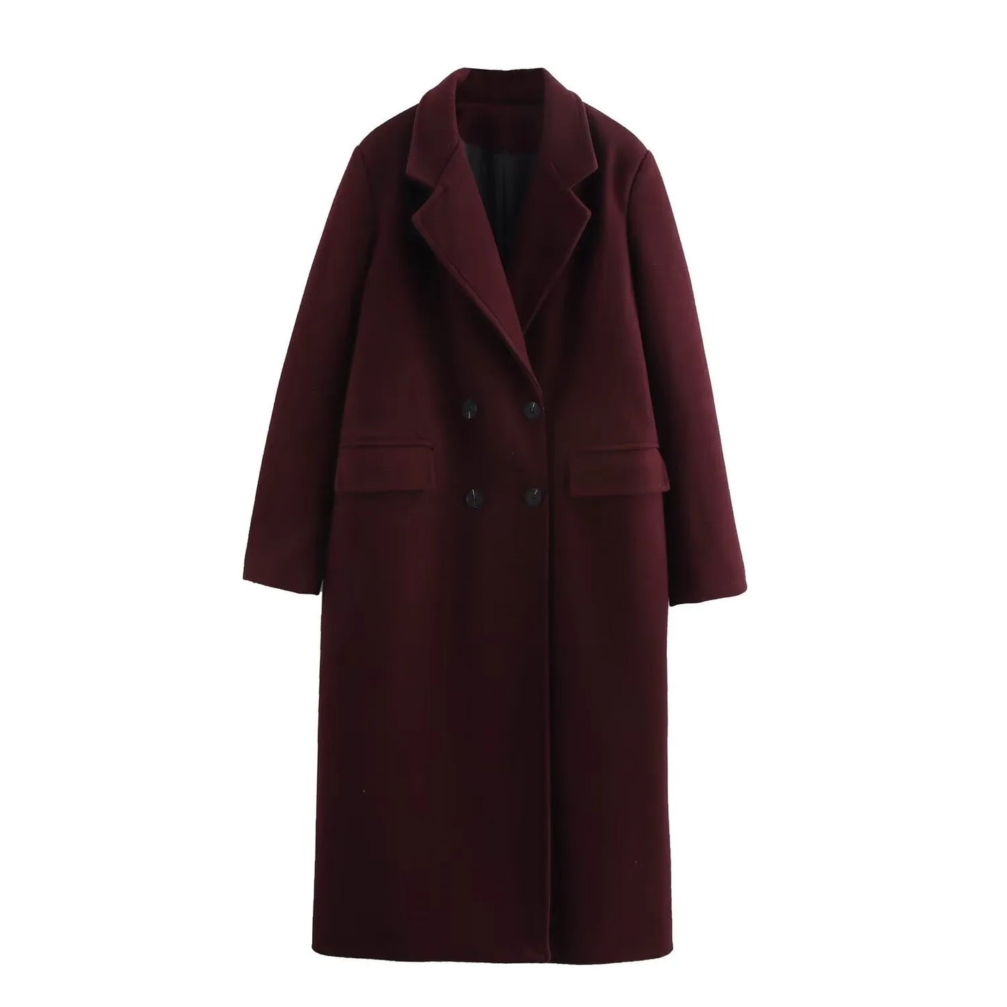 ELYRA™ | Wool Trench Coat