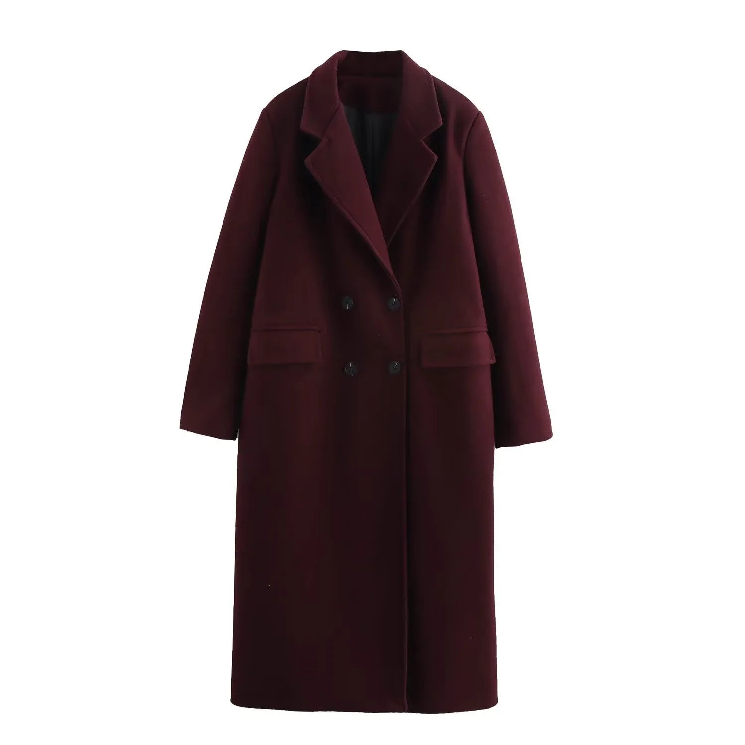 ELYRA™ | Wool Trench Coat