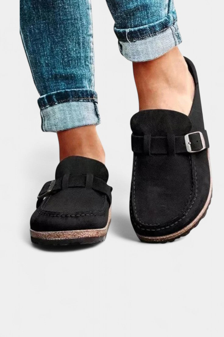 ELYRA™ | Classic Suede Clogs