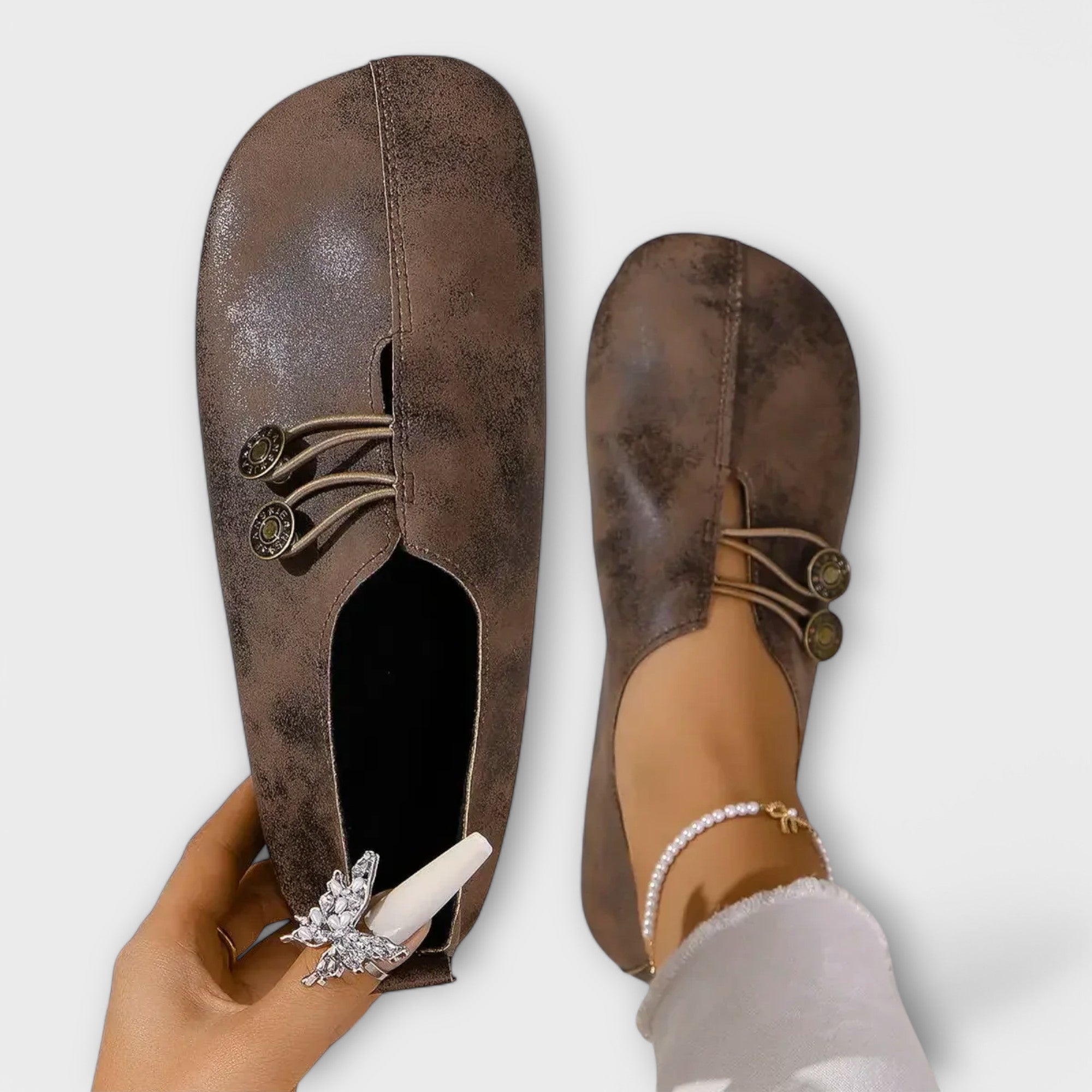 ELYRA™ | Mocassin en daim ultraléger